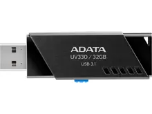 Adata 32GB AUV330-32G-RBK Sürgülü siyah USB3.1 Bellek