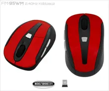 Frisby FM-95WM USB KIRMIZI KABLOSUZ MOUSE