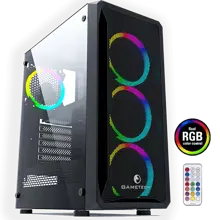 Gametech Velar Mesh Panel 4 Adet Rgb Fan Kumandalı Kasa