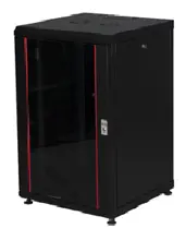 Lande LN-PR12U6080-BL-121 Proline 300 Dikili tip 12U W600mm x D800mm Dikili tip Kabinet