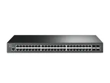 TP-Link Tl-Sg3452 48 Port Gigabit + 4X1Gb Sfp L3/L2 Yonetılebılır Rackmount Swıtch