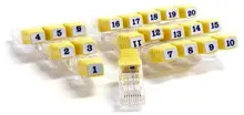 Jdsu-Tp312 Resi-Tester Tm Cihazları İçin 1 Set (1 İle 20 Arası) Rj45 Kablo Belirleyicisi (Wiremapper) 