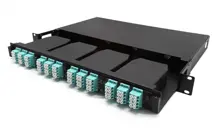 Beek Bn-19Fpmpo-C24Lc/3 Bn-19Fpmpo-4 Panel İçin Mpo Kaset Om3; 2 X Mpo Adaptör, 12Xlc Dublex Adaptör, 2 X 6Lc Duplex Om3 Mpo Bağlantı Kablosu Dahil (4 Port Bn-19Fpmpo-4 Model Mpo Boş Patch Panel Haricen Temin Edilmelidir)