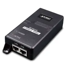 Planet Pl-Poe-165 Tek Port Çoklu Gigabit 802.3At Poe+ Injector (30 Watt)&Lt;Br&Gt;Single-Port Multigigabit 802.3At Poe+ Injector (30 Watts)