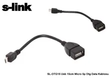 S-link SL-OTG15 Usb 15cm Micro 5p Otg Data Kablosu