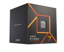 Amd Ryzen 7 7700 3.80Ghz 32Mb Am5 Box İşlemci (Grafik Kart Var, Fan Var)