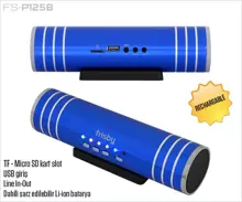 Frisby FS-P125B MAVİ USB TF/SD PORTABLE SPEAKER