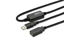 DA-73100-1 Digitus USB 2.0 Repeater Kablosu, USB A erkek / A dişi, 10 metre