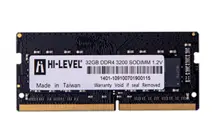 32 Gb Ddr4 3200Mhz Hı-Level Cl22 1.2V Sodımm (Hlv-Sopc25600D4/32G)