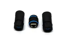 Beek Bn-Out-S6A-Px Ip68 Dış Mekan Coupler Patch Cord Uzatmak İçin Cat6A Stp Rj-45