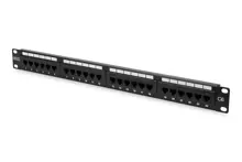 Digitus Dn-91624U-Cr Cat 6 E Sınıfı Patch Panel Zırhsız (Unshielded) Siyah Renk