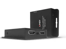 Lindy Lın-38208 70 Metre Cat.6 Hdmı 4K30 &Amp Ir Sinyal Uzatma Cihazı Poc Hdmı Ekran Çıkışlı 70M Cat.6 Hdmı 4K30 And Ir Extender With Poc And Loop Out