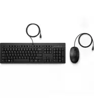 Hp 225 - 286J4Aa Kablolu Klavye Mouse Set