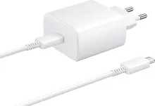 SAMSUNG USB-C 45W PD ADAPTÖR TA845X BEYAZ