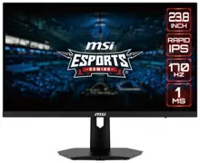 MSI 23.8 G244F E2 1920x1080 (FHD) 16:9 FLAT RAPID IPS 180HZ 1MS FREESYNC PREMIUM GAMING MONITOR