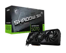 MSI RTX5070 12G SHADOW 3X OC 12GB Geforce RTX5070 GDDR7 192bit HDMI 3xDP 16x Ekran Kartı