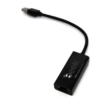 BA-USB3-GT-1 Beek USB 3.0 Gigabit Ethernet Adaptörü, 1 x 10/100/1000 RJ45 Dişi Yuva, USB-A Erkek Konnektör  (bilgisayar bağlantısı için), kablo uzunluğu 20 cm, siyah renk<br>Beek USB 3.0 Gigabit 10/100/1000 Ethernet Adapter