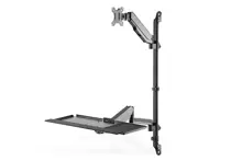 DA-90372 Digitus İş İstasyonları İçin Stant<br>
Duvara Çubuk Kanalıyla Monte Edilir<br>
Siyah Renk<br>
Yük Kapasitesi: 1-8 kg<br>
Maksimum Ekran Boyutu: 43 cm (17 inç)-81 cm (32 inç) <br> 
Digitus Sit-Stand Worksta