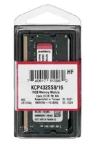 Kingston KCP432SS8/16 16GB (Tek Parça) DDR4 3200Mhz Notebook Bellek