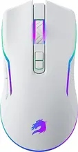 GameBooster M18 Inferno 2.4ghz Kablosuz RGB Aydınlatmalı Beyaz Profesyonel Gaming Mouse GB-WM18W
