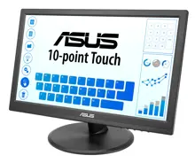ASUS VT169HE 15.6 IPS 1920X1080 5MS 60HZ 220CD HDMI VGA VESA 3YIL 10 PARMAK DOKUNMATIK EYECARE MONİTÖR