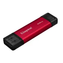 Kingston SPSD/512GB Dual USB-A/C Portable 512GB SSD, Up to 1050MB/s USB 3.2 Gen 2