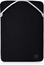 HP 2F2K5AA REVERSIBLE PROTECTIVE BLACK/SILVER 15.6 LAPTOP SLEEVE