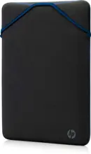 HP 2F1X4AA PROTECTIVE REVERSIBLE BLACK/BLUE LAPTOP SLEEVE 14.0