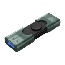 Kingston DTDEG2/128GB 128GB USB-A + USB-C 3.2 Gen 1 DataTraveler DuoG2 Flash Bellek