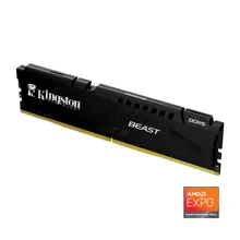 Kingston Beast KF560C36BBE2-16TR Expo 16GB DDR5 6000MHz CL36 Masaüstü Performans Ram
