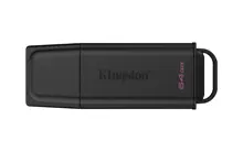 Kingston DTXG2/64GB - 64GB Portable USB 3.2 Gen 1 DataTraveler Exodia Black Flash Bellek