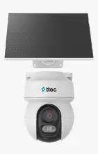TTEC SLR-3330S-MH/SL-4G 3MP 4mm Sabit Lensli IP 4G Solar Kamera