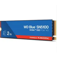 WD BLUE 2 TB SN5100 PCI-4.0 7100MB/S 6700MB/S WDS200T5B0E M2 SSD