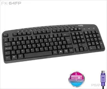 Frisby FK-64FP F TR PS2 MULTIMEDIA KLAVYE