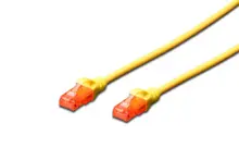 BC-U6010Y Beek CAT. 6 Patch Kablo, U/UTP, 1 metre, AWG 26, Sarı Renk