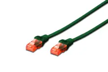 BC-U6050G Beek CAT. 6 Patch Kablo, U/UTP, 5 metre, AWG 26, Yeşil Renk
