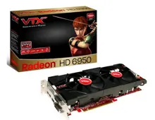 VTX Radeon HD6950, 1GB, GDDR5, 256 Bit, Ekran Kartı (VX6950 1GBD5-2DHE)