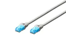 BC-U5020 Beek CAT. 5E Patch Kablo, U/UTP, 2 metre, AWG 26, Gri Renk