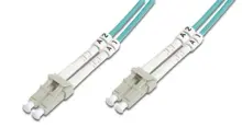 DK-2533-05/3 Digitus LC-LC Fiber Optik Patch Kablo, 5 metre, Multimode, Duplex, 50/125, OM3