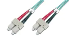 DK-2522-02/3 Digitus SC-SC Fiber Optik Patch Kablo, 2 metre, Multimode, Duplex, 50/125, OM3