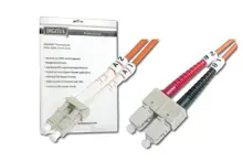 DK-2632-05 Digitus LC-SC Fiber Optik Patch Kablo, 5 metre, Multimode, Duplex, 62.5/125 