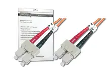 DK-2622-10 Digitus SC-SC Fiber Optik Patch Kablo, 10 metre, Multimode, Duplex, 62.5/125