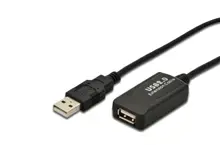Digitus DA-70130-4 USB Repeater Kablosu, USB 2.0, 5 metre