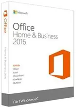 MS Office 2016 Home and Business Kutu TR