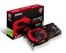 Msi GTX980TI Gaming 6GB GDDR5 384Bit Dvi Hdmi 3DP