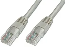 DK-1511-150 Digitus Patch Kablo, UTP, CAT. 5E, 15 metre, AWG 26/7, Gri Renk, 3P sertifikalı