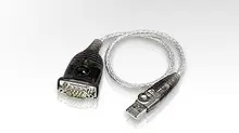 ATEN-UC232A USB to RS-232 Adapter (35cm)<br>
USB 1.1 - RS232 (Seri) Çevirici Kablosu