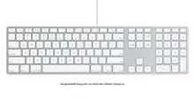 Apple MB110TQ/B  Türkçe Q Sayısal Tuş Takımlı Klavye
