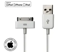 Mirax Iphone4/ 4S  Şarj ve Data Transfer Kablosu -  SDE-4100 - Apple Lisanslı Orijinal Ürün
