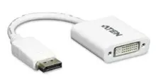 ATEN-VC965 DisplayPort (DP) <-> Dvi Adaptörü, DP Erkek - Dvi-I Dişi, DP1.1a, Dvi1.1, 1920x 1080 @60Hz, Kablolu, 0.20 metre